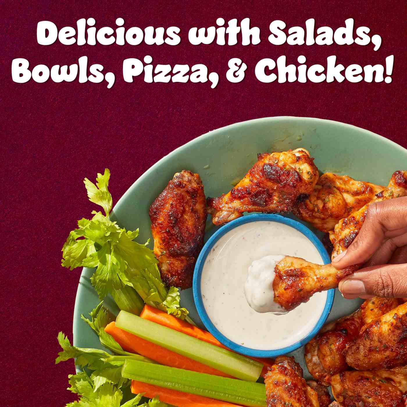 Hidden Valley Bacon Ranch Condiment and Dressing, Easy Squeeze Bottle; image 14 of 15