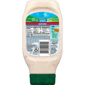 Hidden Valley Bacon Ranch Condiment and Dressing, Easy Squeeze Bottle