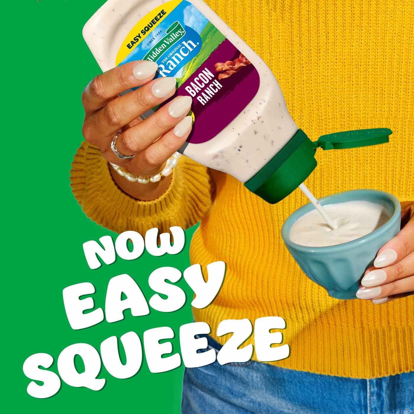 Hidden Valley Bacon Ranch Condiment and Dressing, Easy Squeeze Bottle; image 9 of 15