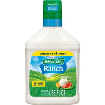 Hidden Valley Original Ranch Salad Dressing and Topping, 36 oz