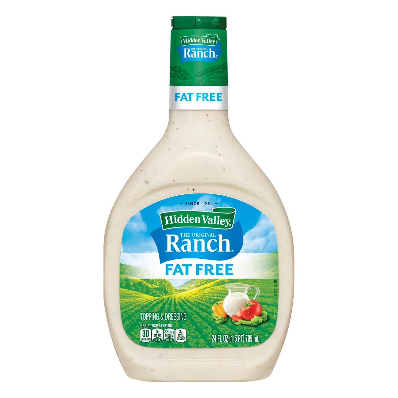 Hidden Valley The Original Ranch Fat Free Dressing Shop Salad