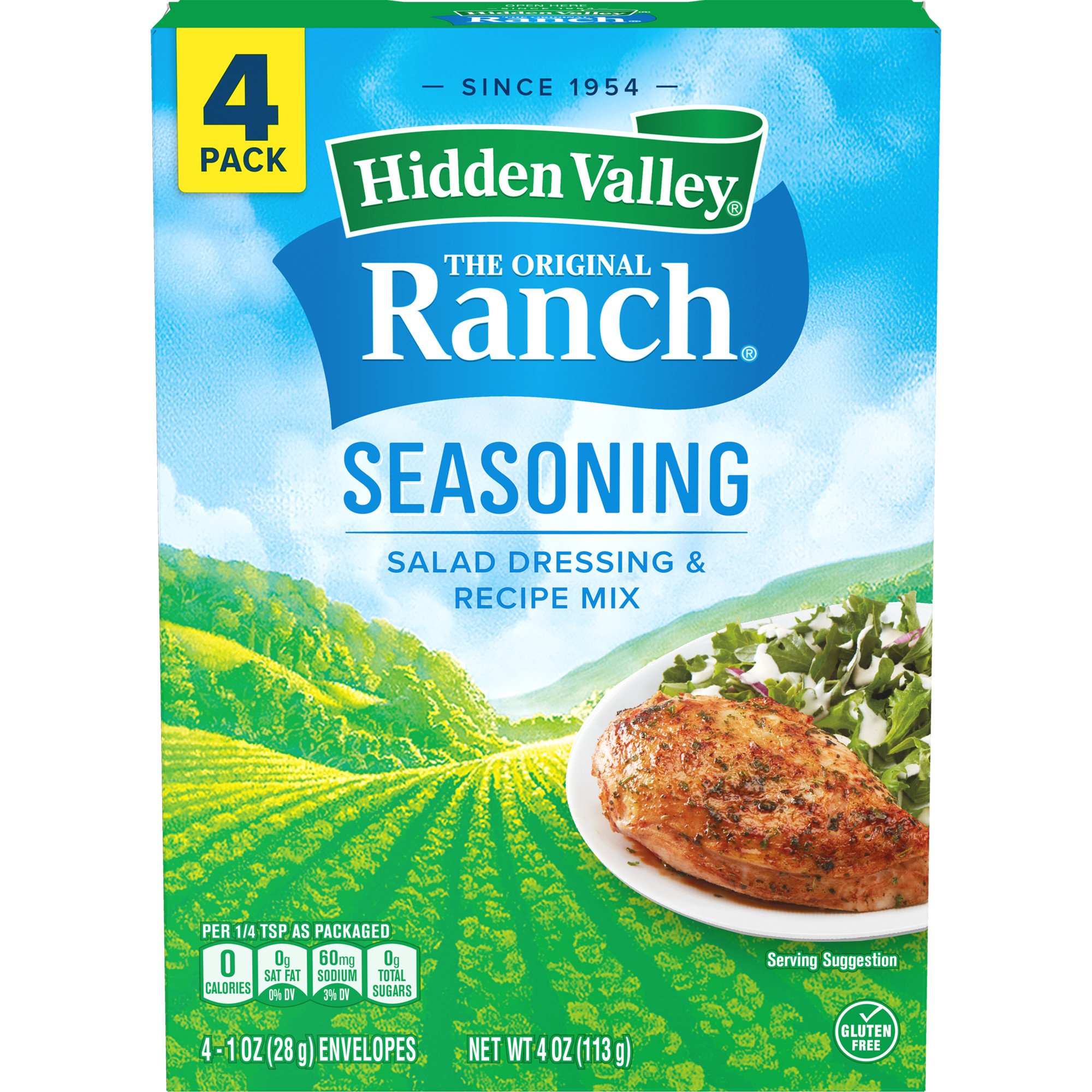 Hidden Valley® Original Ranch® Seasoning & Salad Dressing Mix Shaker, Hidden Valley® Ranch