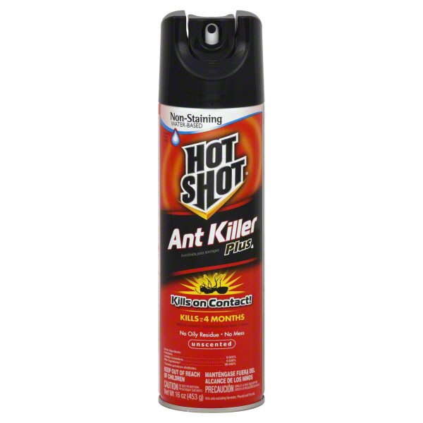 Hot Shot Ant Killer Plus Aerosol, Unscented, Kills On Contact Shop
