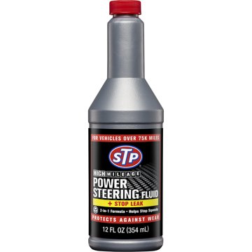 STP Power Steering Fluid, + Stop Leak, 12 oz