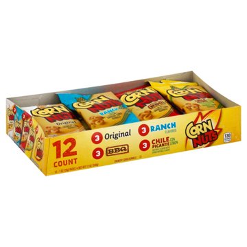 Corn Nuts Crunchy Corn Kernels Variety Pack, 12 ct