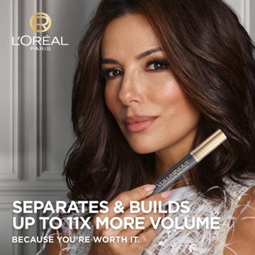 L'Oréal Paris Voluminous Original Curved Brush Volumizing Mascara - Black