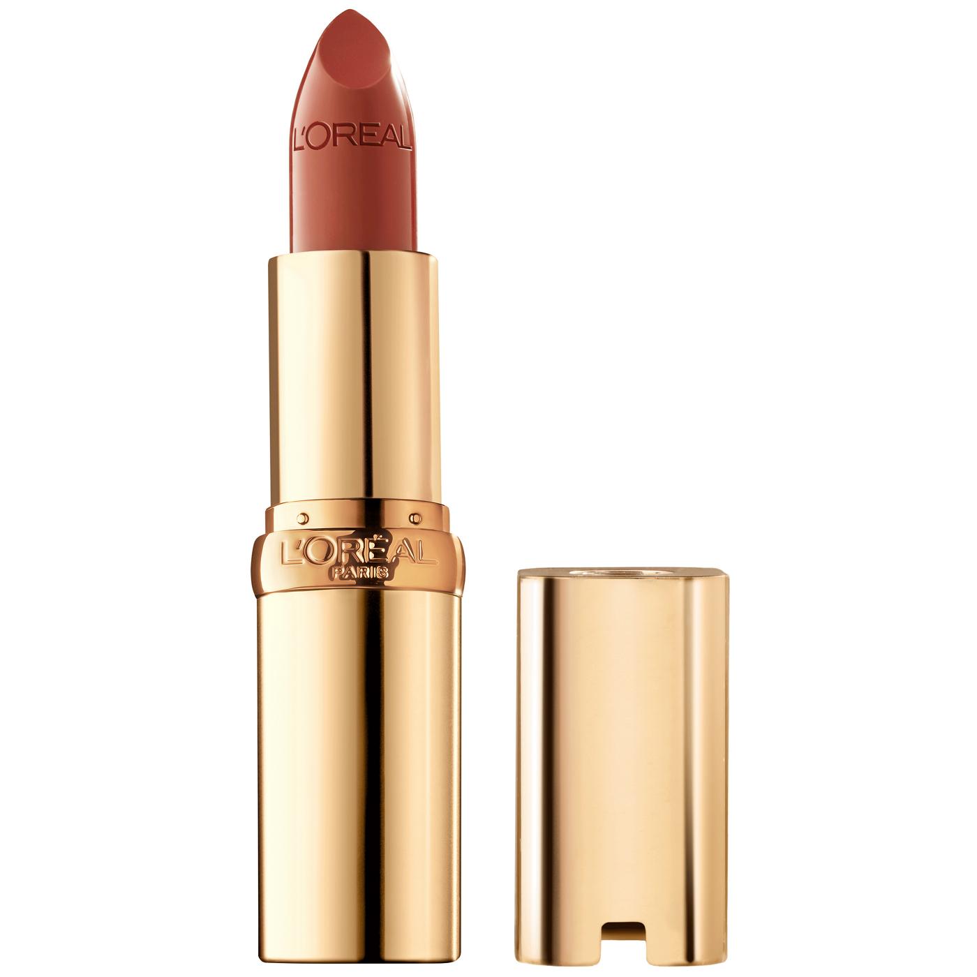 L'Oréal Paris Colour Riche Original Satin Lipstick for Moisturized Lips Brazil Nut; image 1 of 2