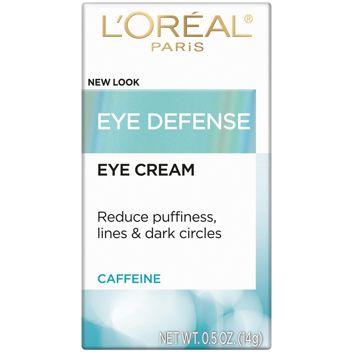 L'Oréal Paris Dermo-Expertise Eye Defense Under Eye Cream for Dark Circles; image 1 of 7