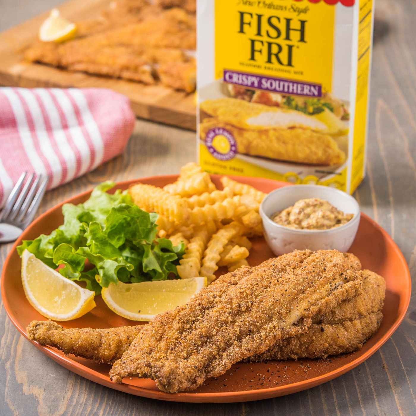 Zatarain's Crispy Southern Style Seasoned Fish-Fri; image 7 of 8