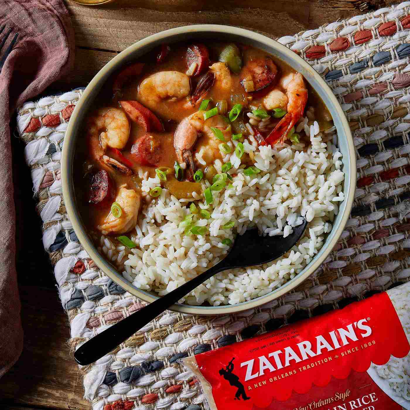 Zatarain's Enriched Parboiled Long Grain Rice; image 8 of 8
