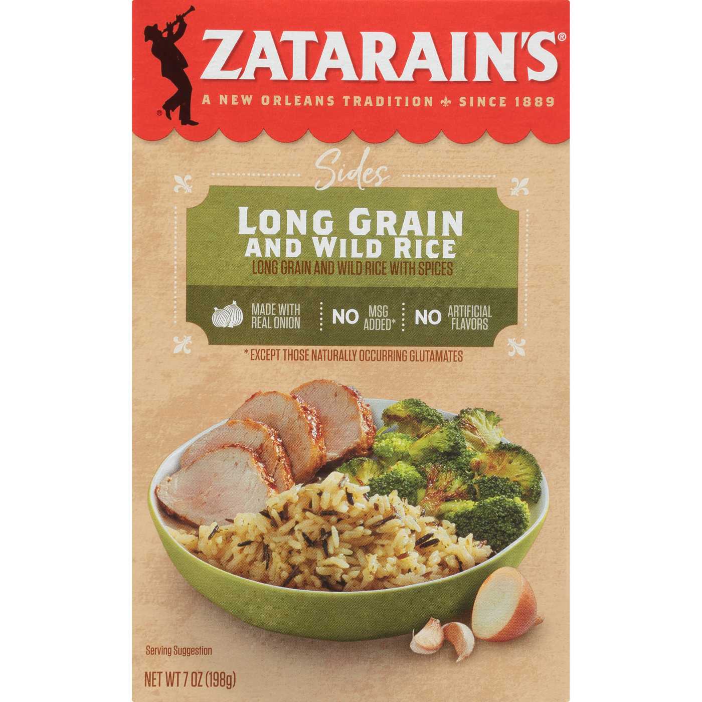 Zatarain's New Orleans Style Long Grain & Wild Rice Mix; image 1 of 7