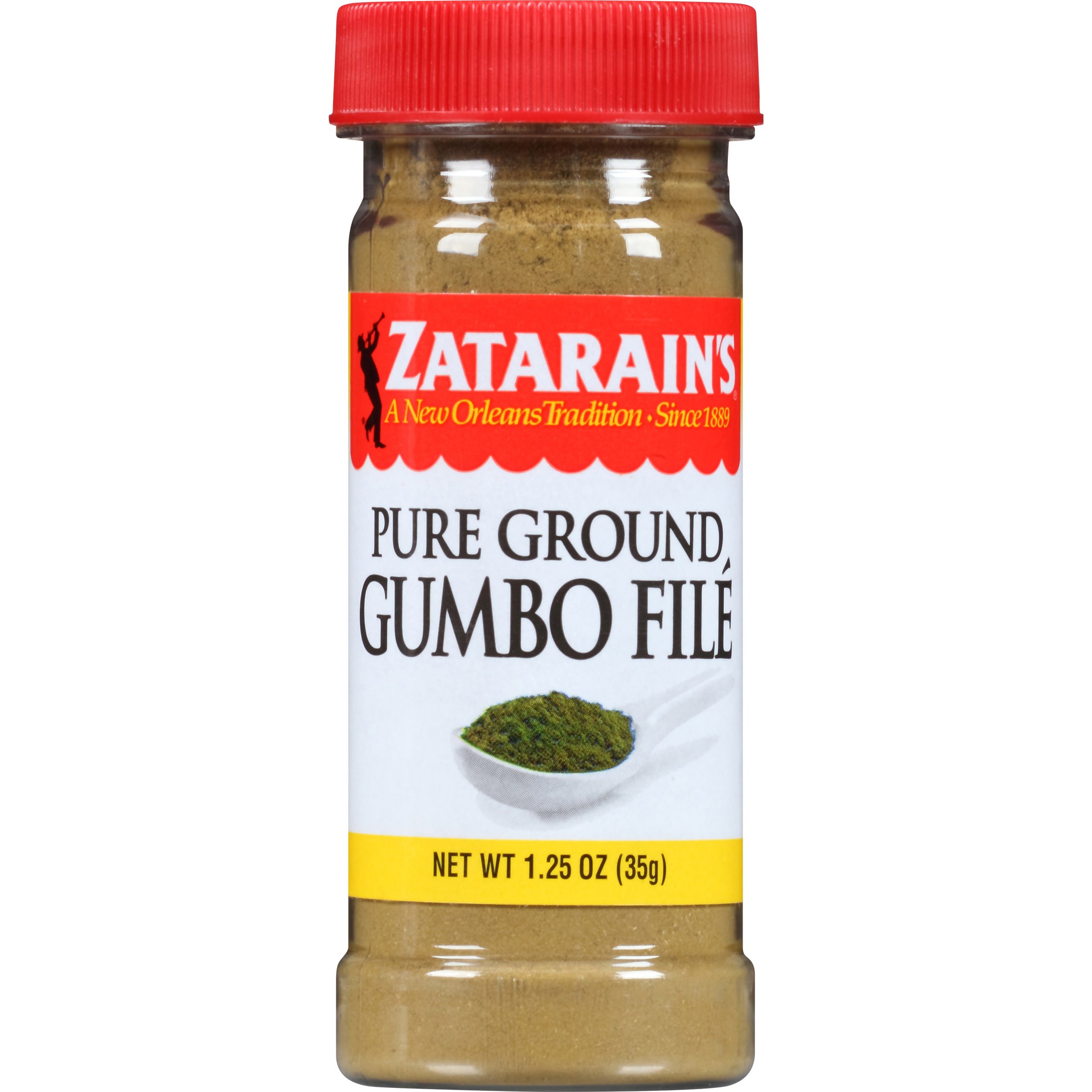 Zatarain's Pure Ground Gumbo File Shop Spices & Seasonings at HEB