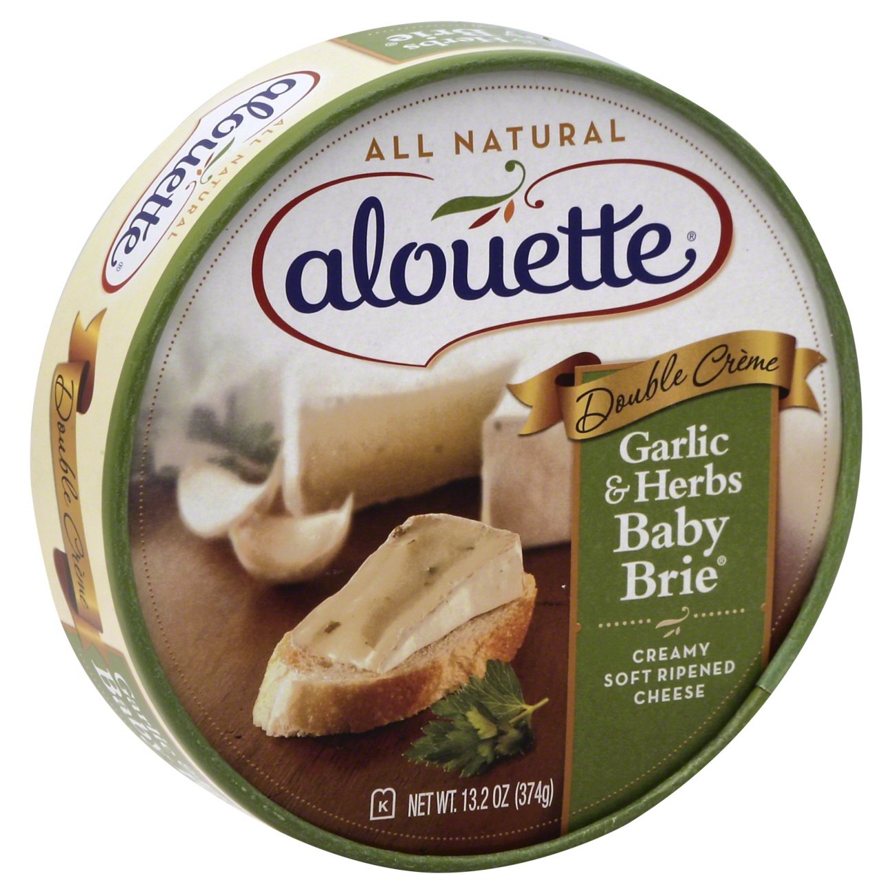 Alouette Baby Brie with Herbs Shop Cheese at HEB