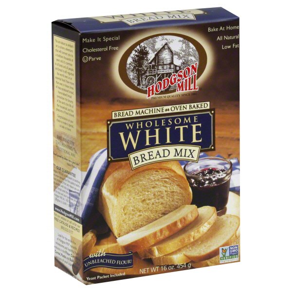Hodgson Mill Wholesome White Bread Mix Shop Baking Mixes at HEB