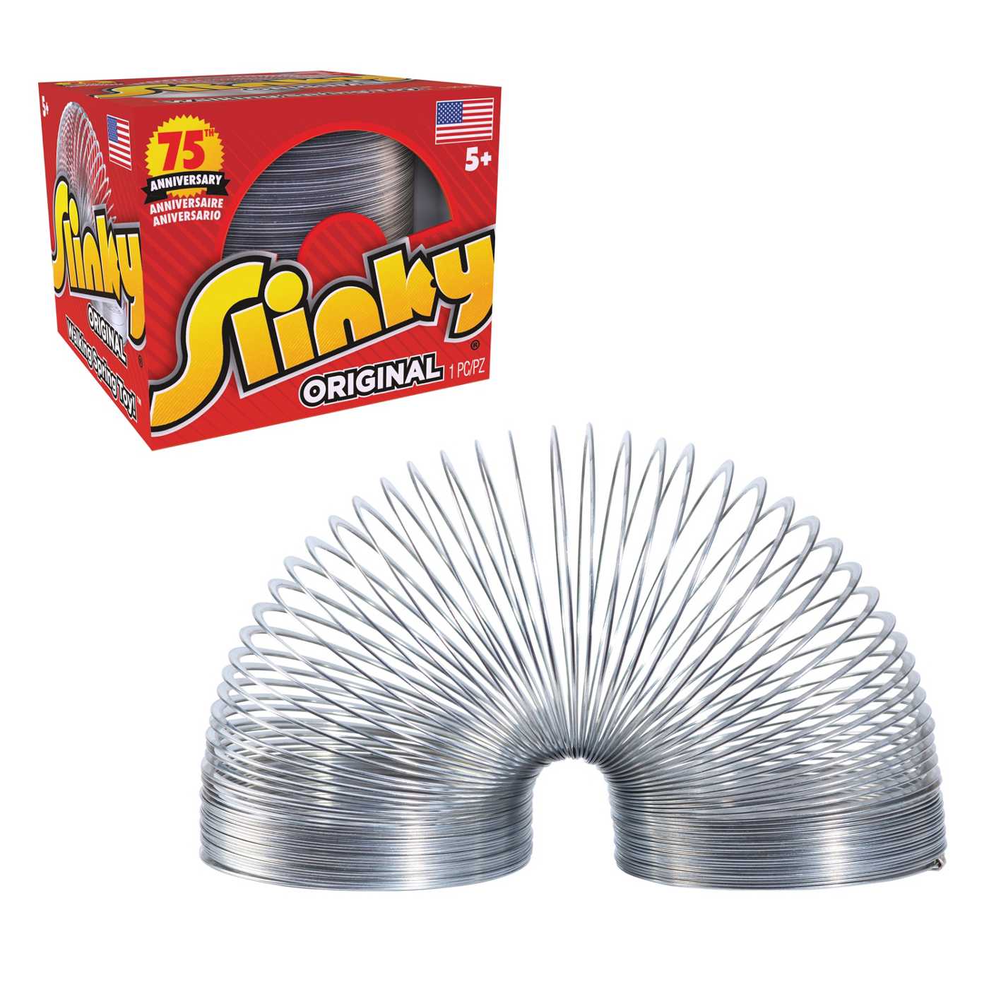 Slinky Original Walking Spring Toy; image 2 of 2