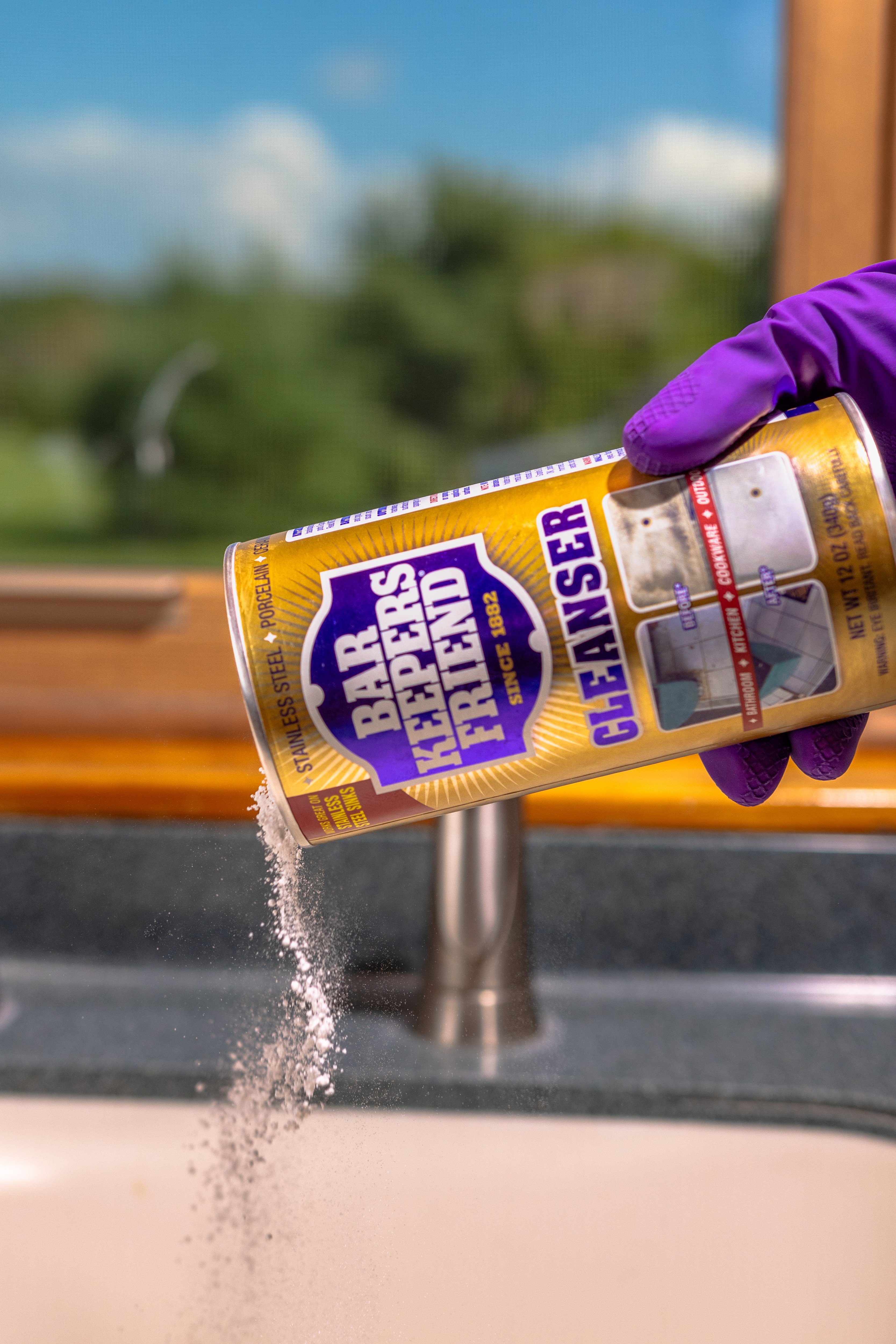 Bar Keepers Friend Cleanser - Shop All Purpose Cleaners at H-E-B