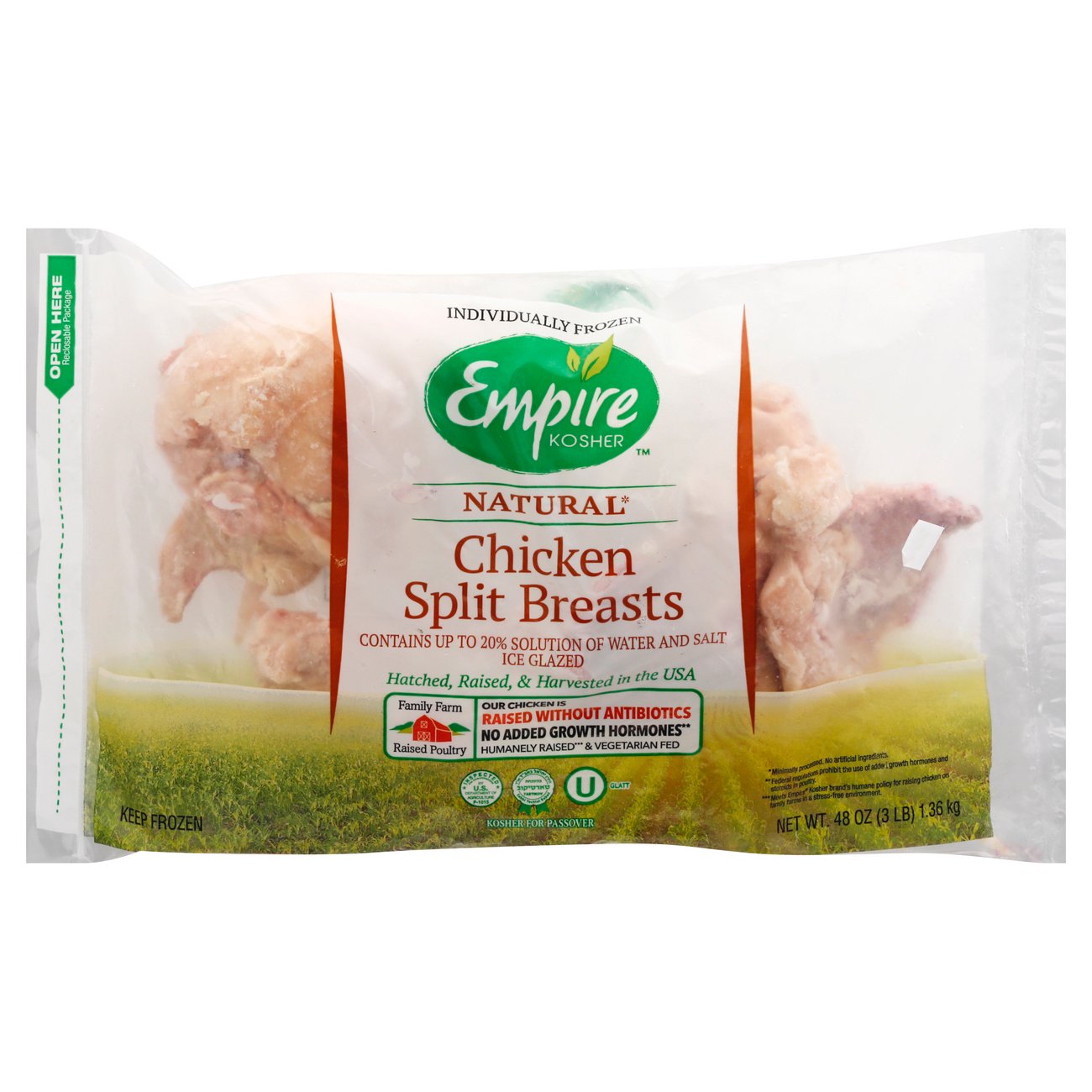 Empire Kosher Empire IQF Chicken Breasts Shop Chicken at HEB