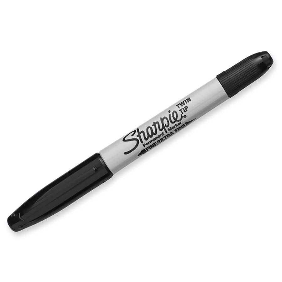 H-E-B Ultra Fine Tip Permanent Markers - Black - Shop Pens at H-E-B