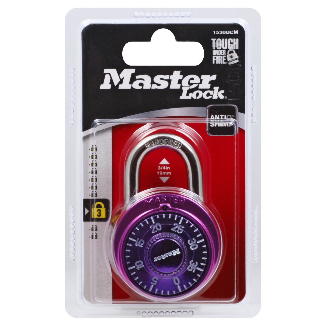 Master Lock 1530DCM Combination Lock Assorted Colors Shop Locks & keys at HEB