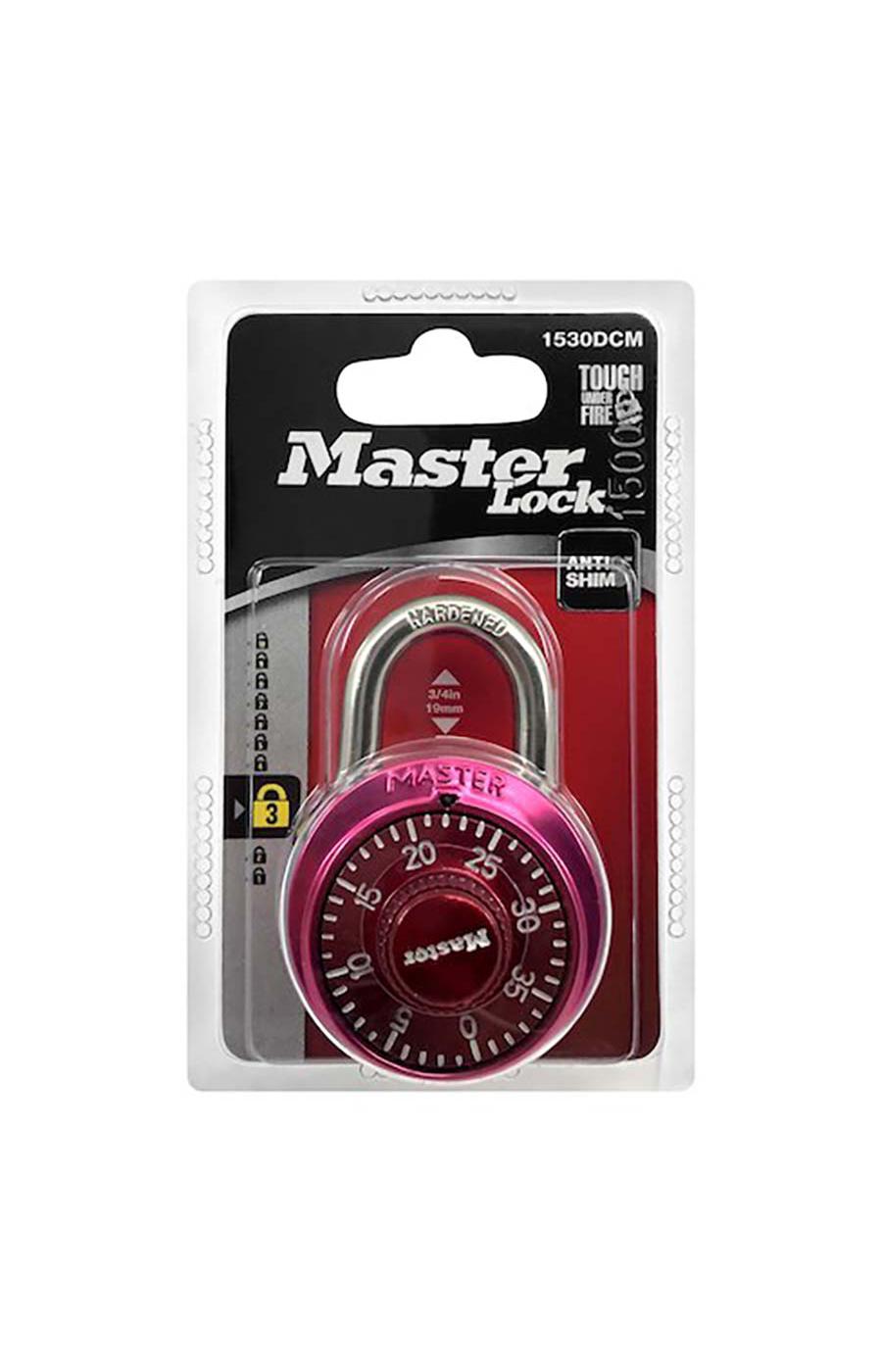 Master Lock 1530DCM Combination Lock - Assorted Colors; image 2 of 3