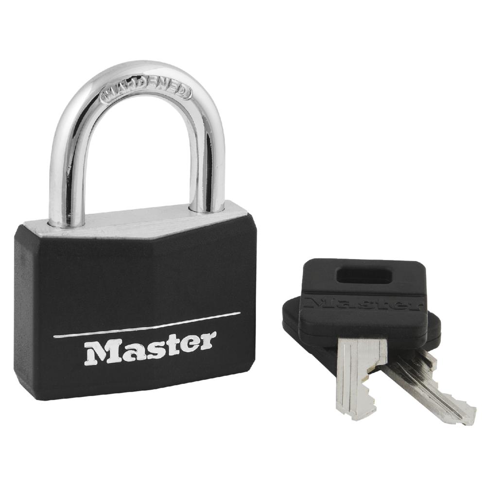 Master Lock Black Covered Brass Padlock - Shop Locks & Keys at H-E-B