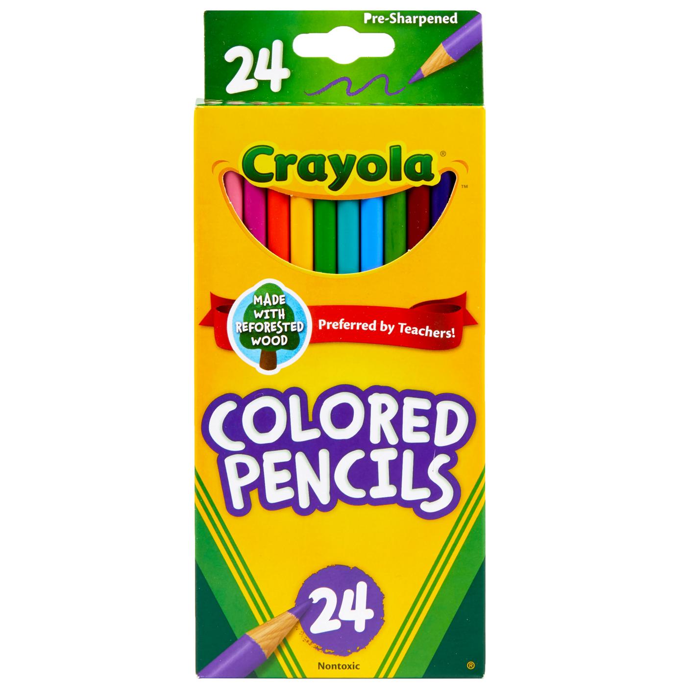 Crayola Pre-Sharpened Colored Pencils; image 1 of 2
