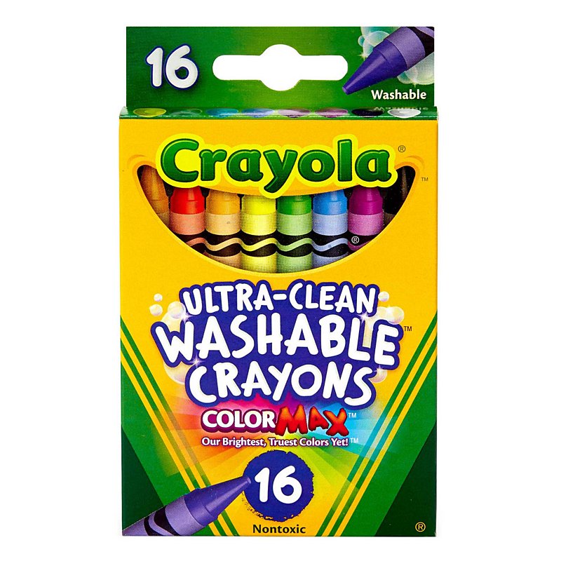 Crayola Ultra-Clean Washable Color Max Crayons - Shop School & Office  Supplies at H-E-B
