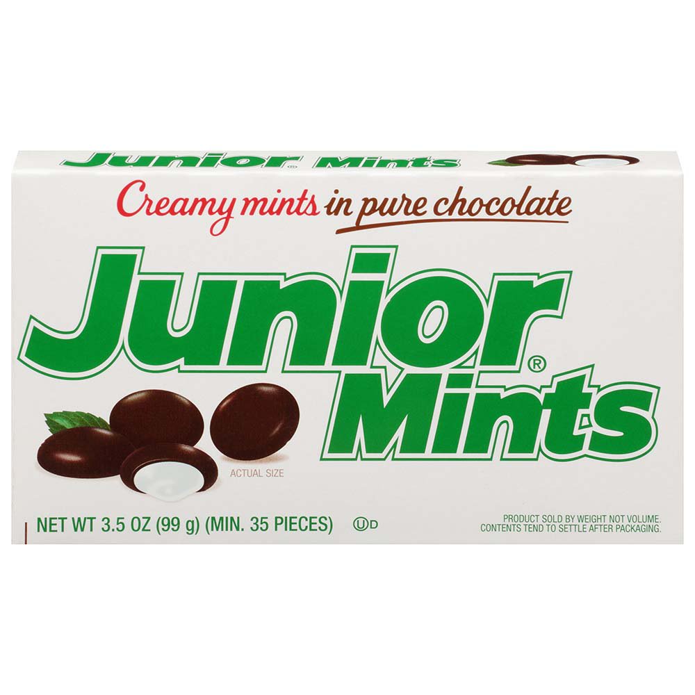 Junior Mints Creamy Mints in Pure Chocolate, Theater Box - Shop Candy ...