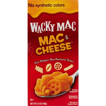 Wacky Mac Kosher Macaroni & Cheese Dinner, 5.5 oz