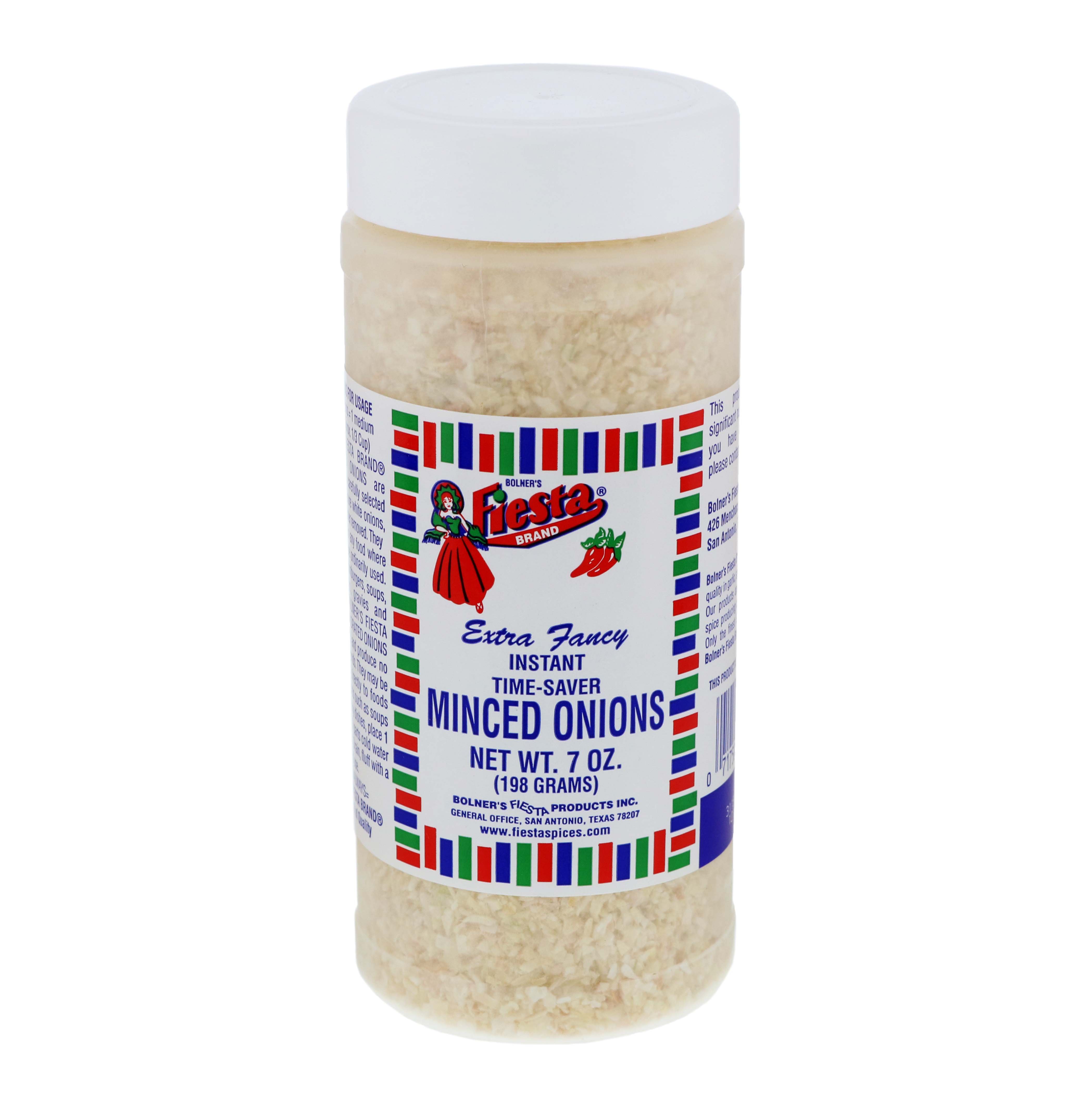 Bolner's Fiesta Minced Onions Shop Herbs & Spices at HEB