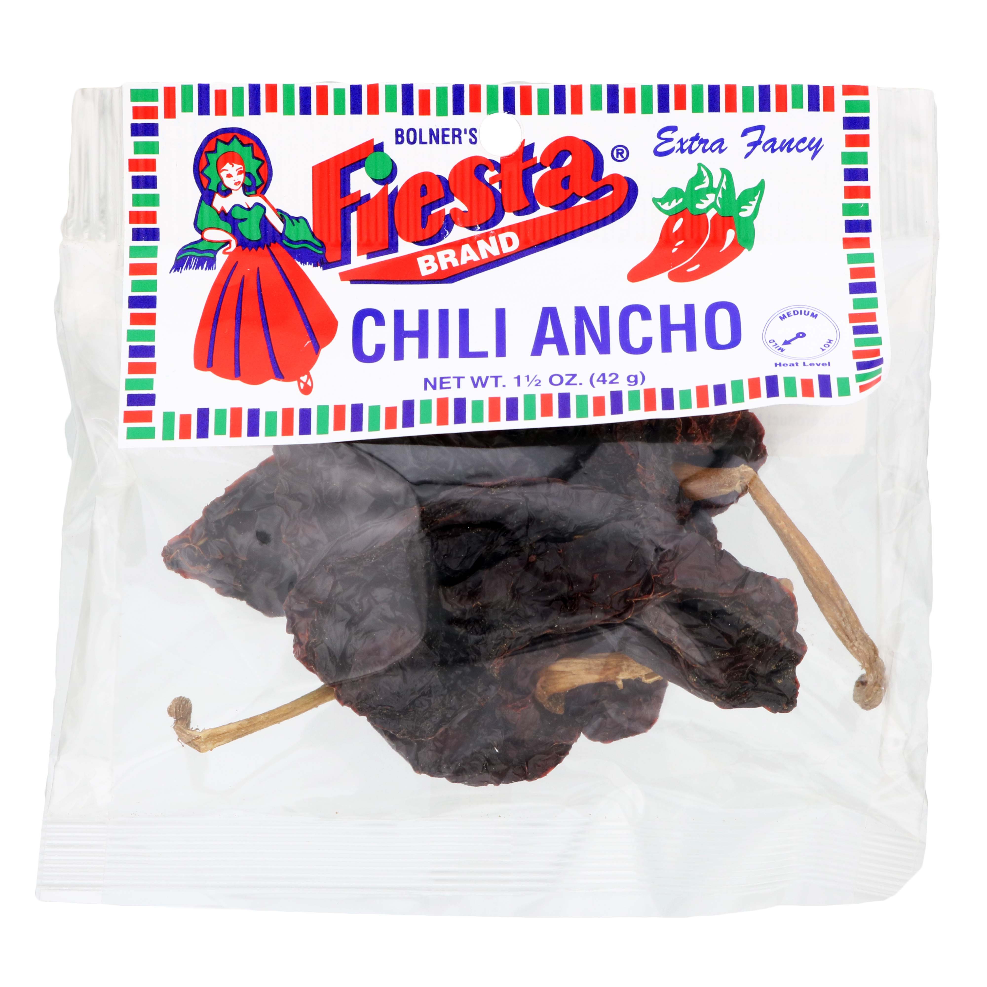 Bolner's Fiesta Ancho Chili Pods Shop Peppers at HEB