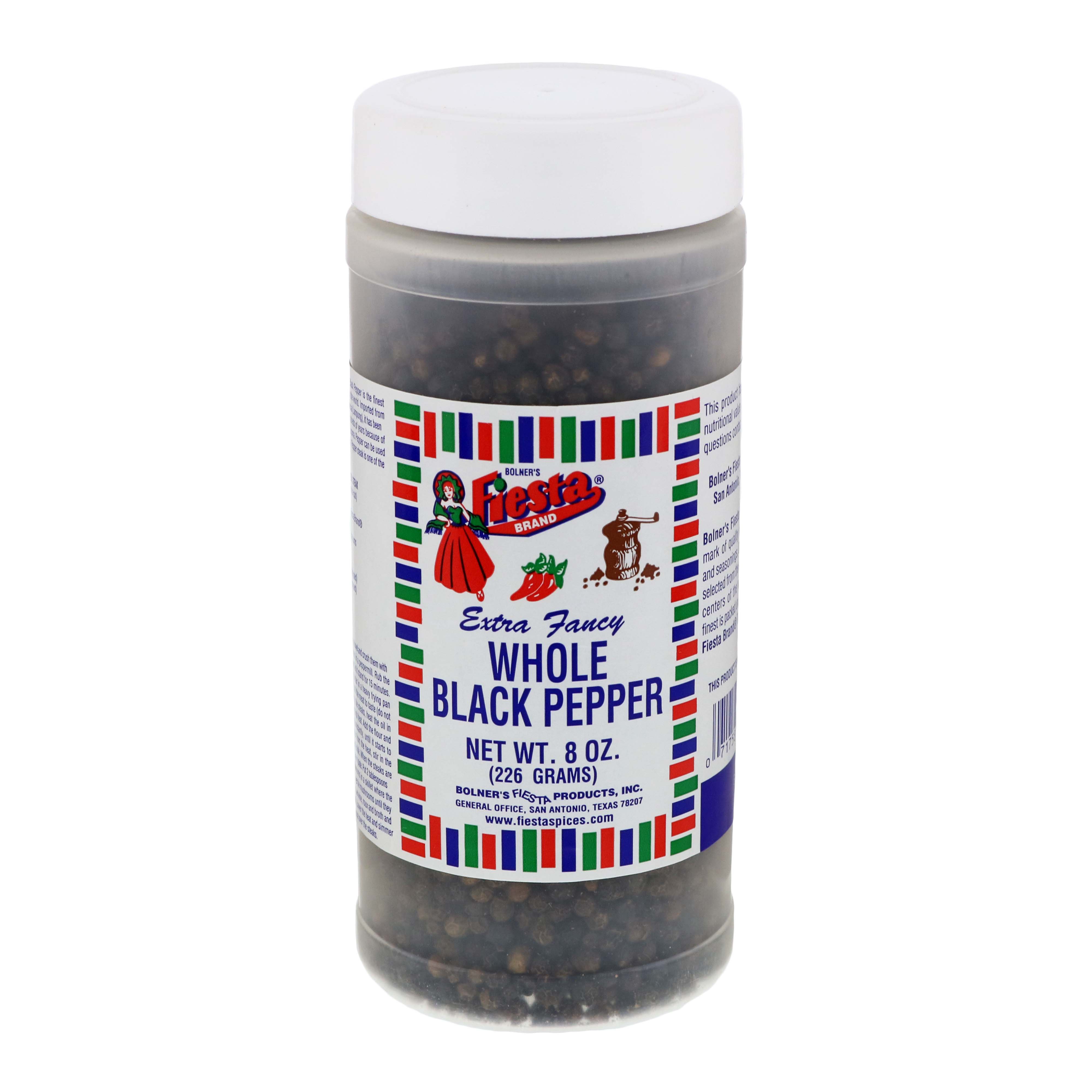 Bolner's Fiesta Whole Black Pepper Shop Herbs & Spices at HEB