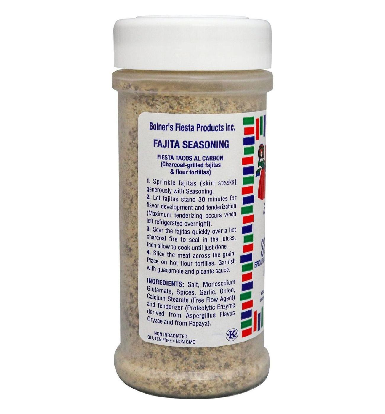Bolner's Fiesta Fajita Seasoning; image 5 of 6