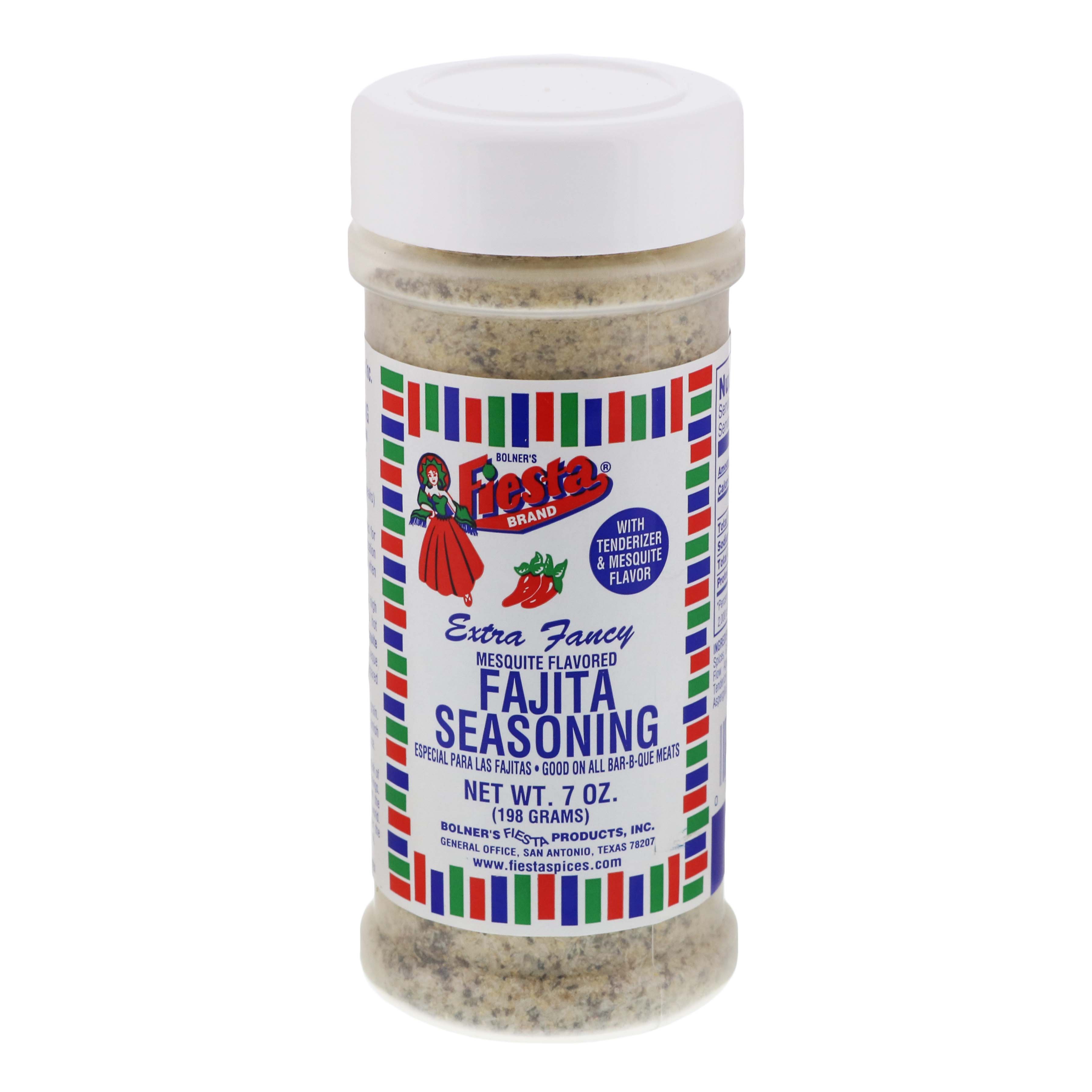 Bolners Fiesta Mesquite Flavored Fajita Seasoning Shop Spice Mixes