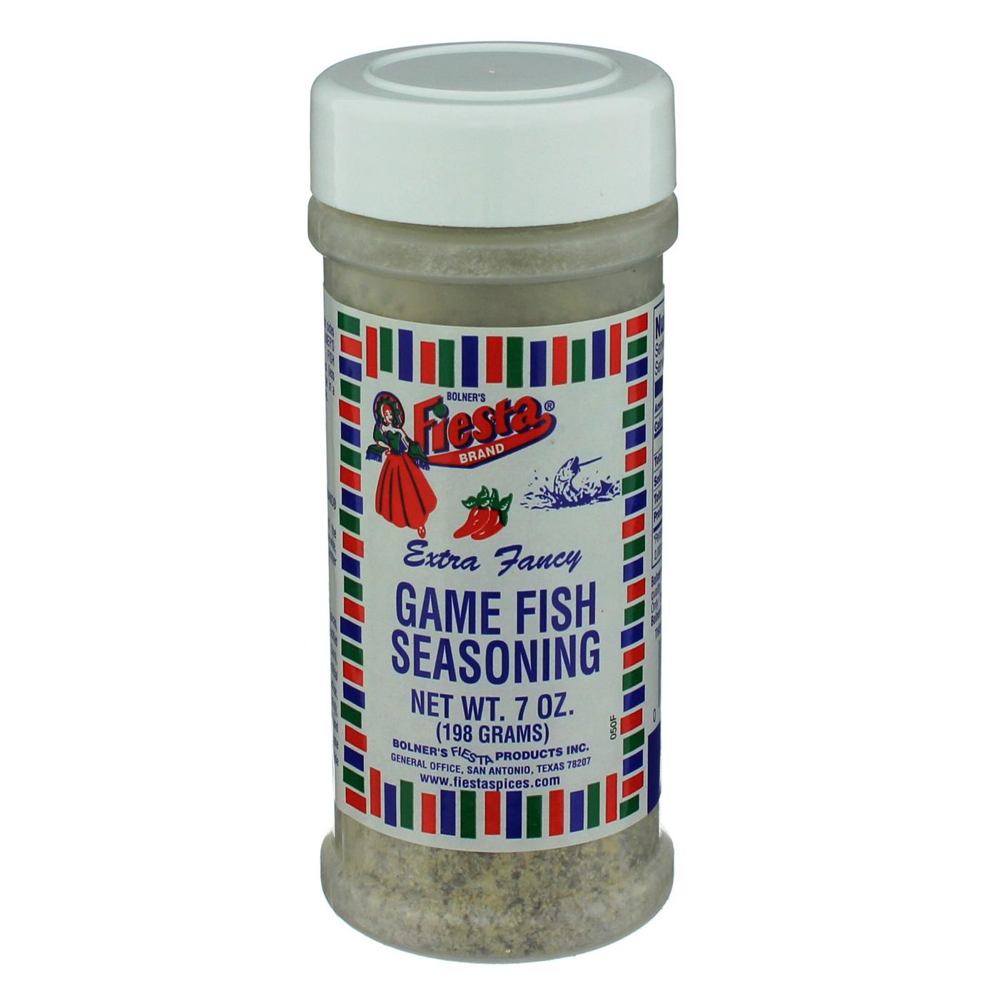 Bolner's Fiesta Game Fish Seasoning; image 1 of 2