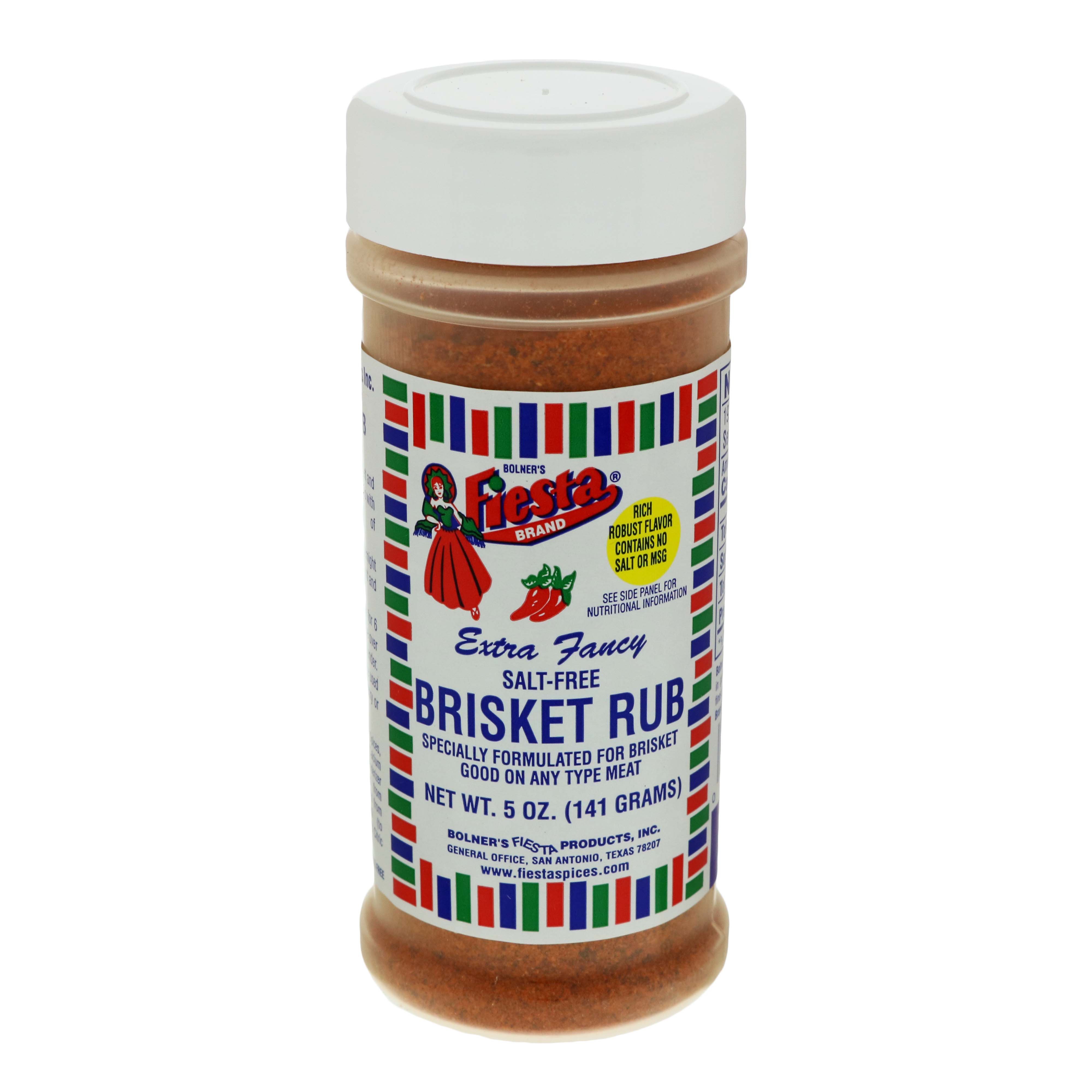 Bolner's Fiesta SaltFree Brisket Rub Shop Spice Mixes at HEB