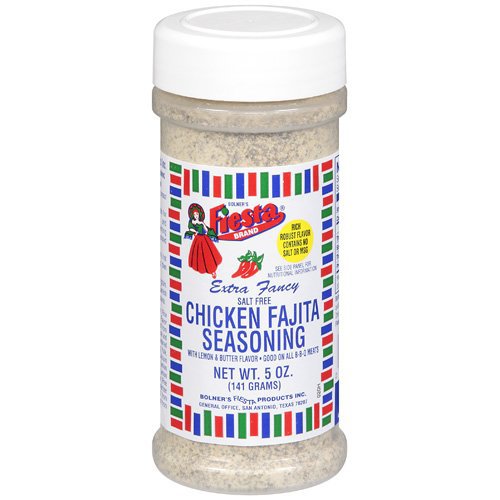 Bolners Fiesta Salt Free Chicken Fajita Seasoning Shop Spice Mixes