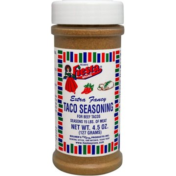 Bolner's Fiesta Taco Seasoning, 4.5 oz