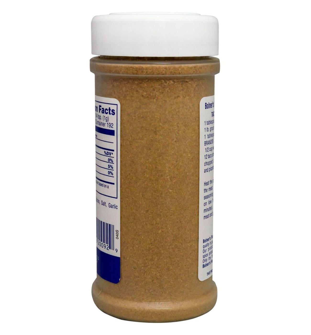 Bolner's Fiesta Taco Seasoning; image 2 of 6