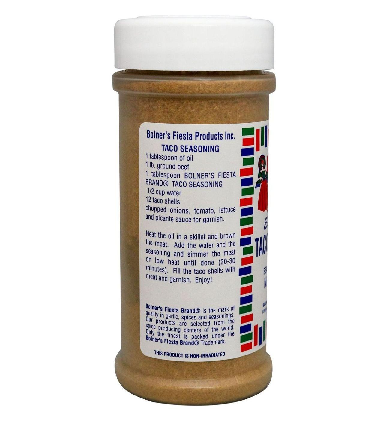 Bolner's Fiesta Taco Seasoning; image 4 of 6