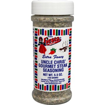 Bolner's Fiesta Uncle Chris' Gourmet Steak Seasoning, 5.5 oz