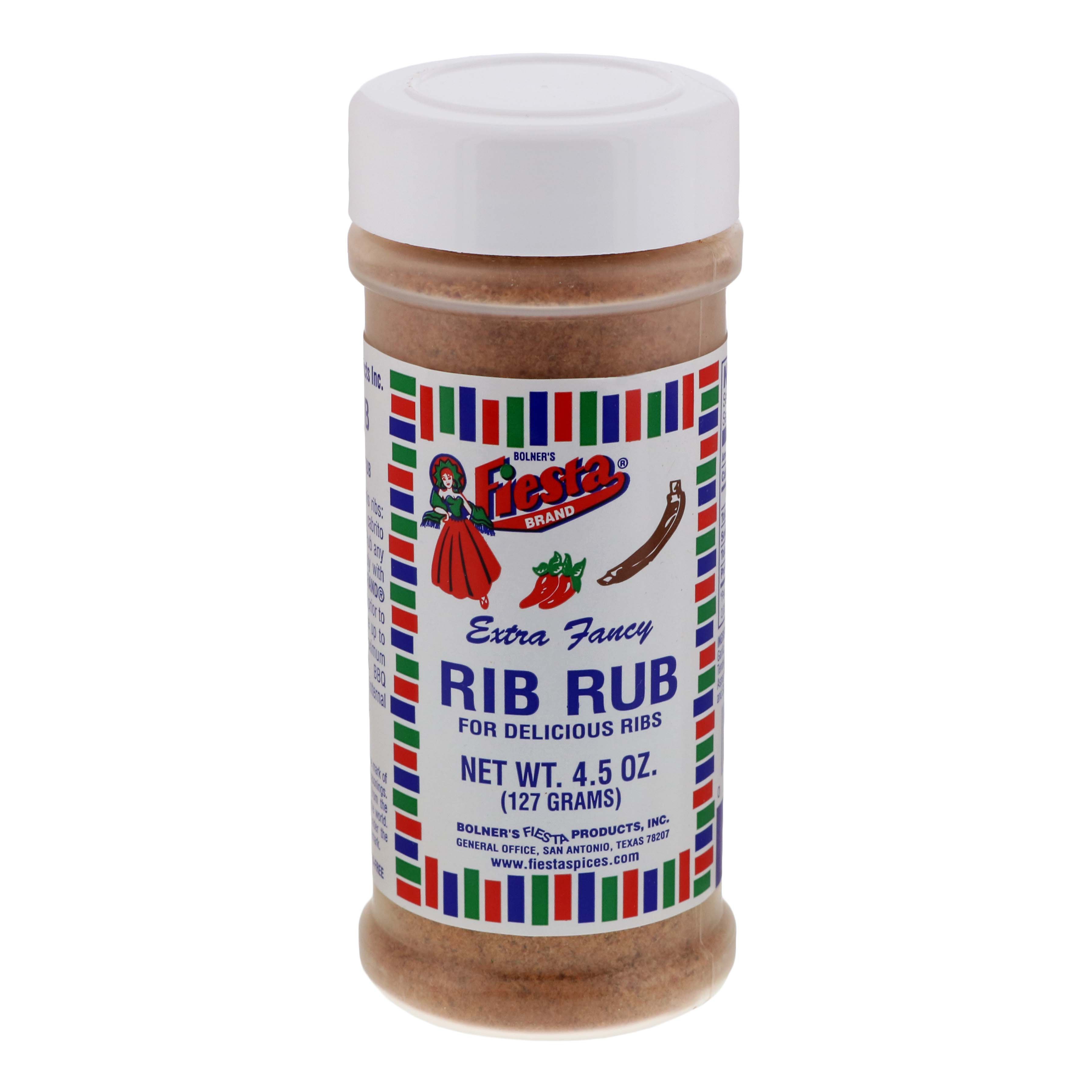Bolner's Fiesta Rib Rub Shop Spice Mixes at HEB