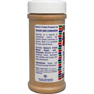 Bolner's Fiesta Sugar and Cinnamon, 6.5 oz