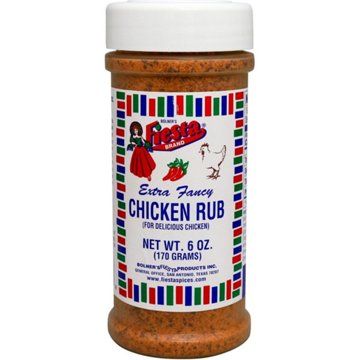 Bolner's Fiesta Chicken Rub, 6 oz