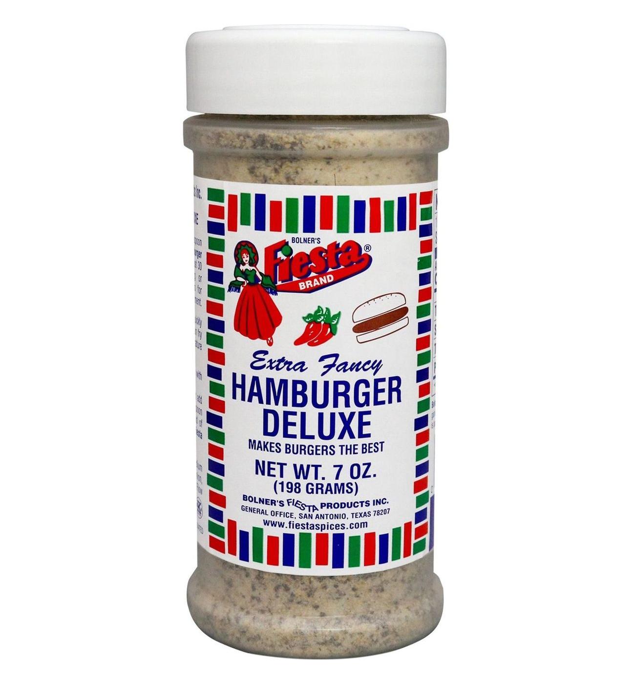 Bolner's Fiesta Hamburger Deluxe Seasoning; image 1 of 6