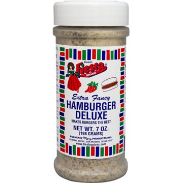 Bolner's Fiesta Hamburger Deluxe Seasoning, 7 oz
