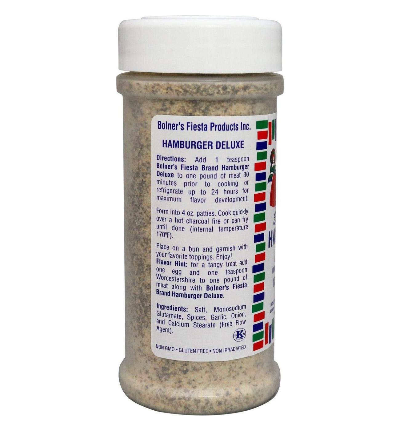 Bolner's Fiesta Hamburger Deluxe Seasoning; image 4 of 6