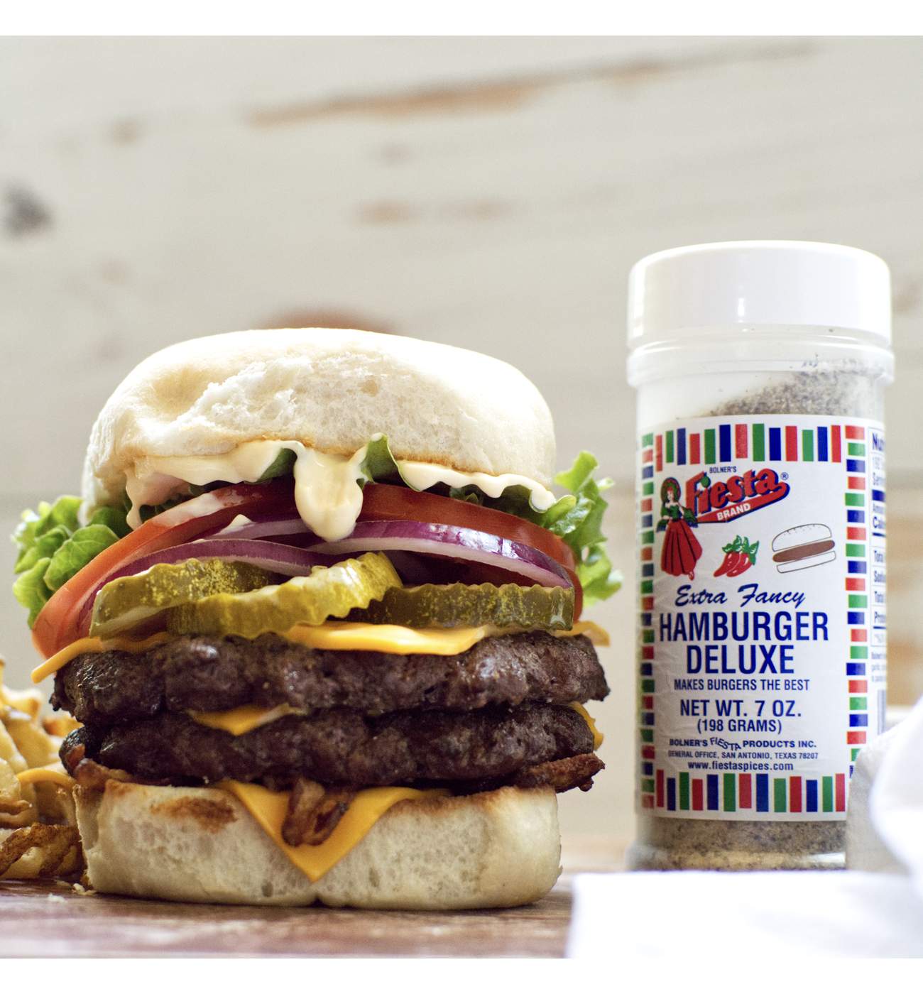 Bolner's Fiesta Hamburger Deluxe Seasoning; image 5 of 6