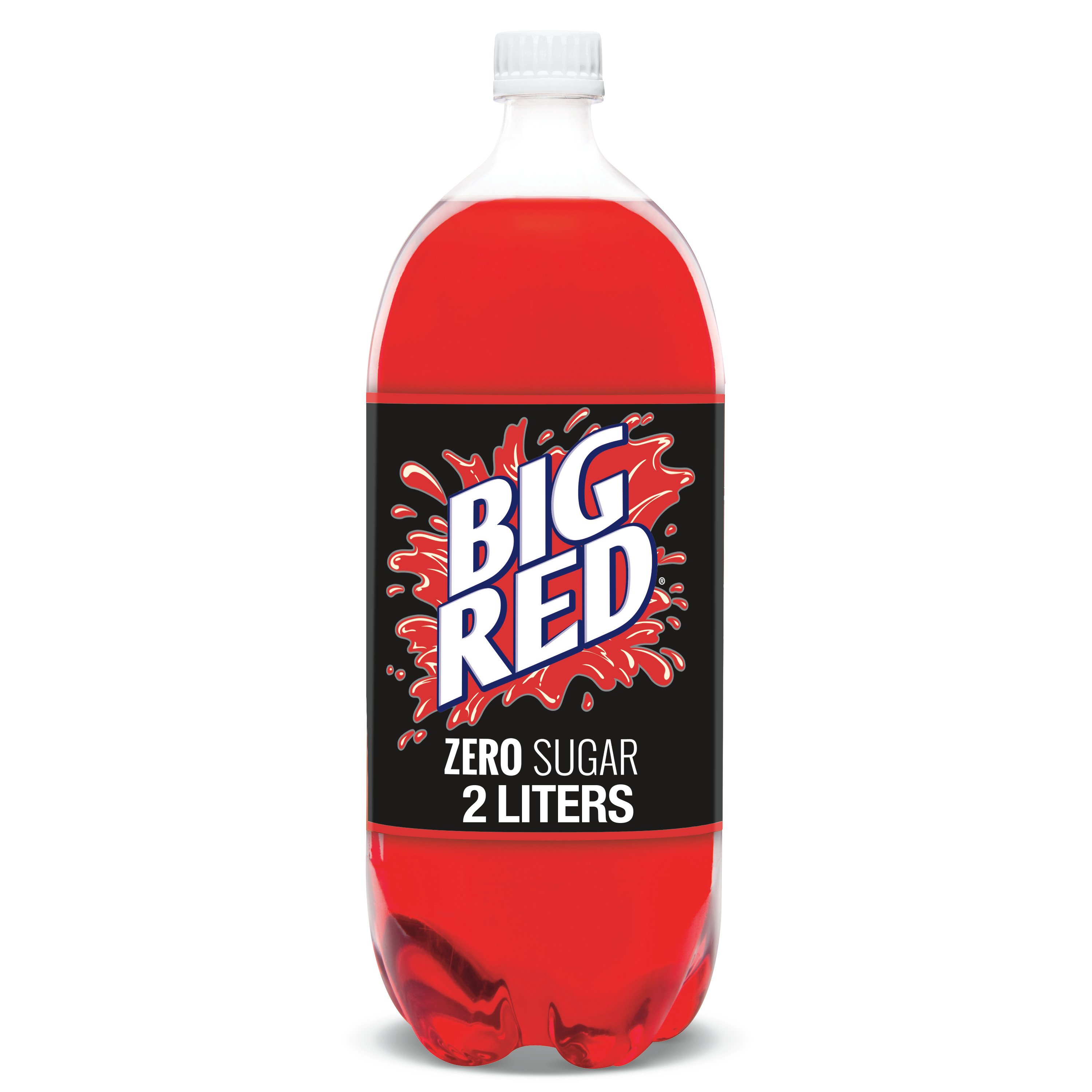 Big Red Zero Soda 16.9 oz Bottles