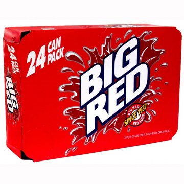 Big Red Soda 12 oz Cans, 24 pk
